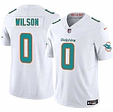 Men & Women & Youth Miami Dolphins #0 Zach Wilson White 2025 Draft F.U.S.E. Vapor Limited Stitched Jersey,baseball caps,new era cap wholesale,wholesale hats
